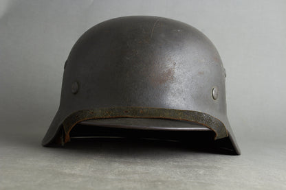 Wehrmacht M35 Single Decal Helmet. Original.
