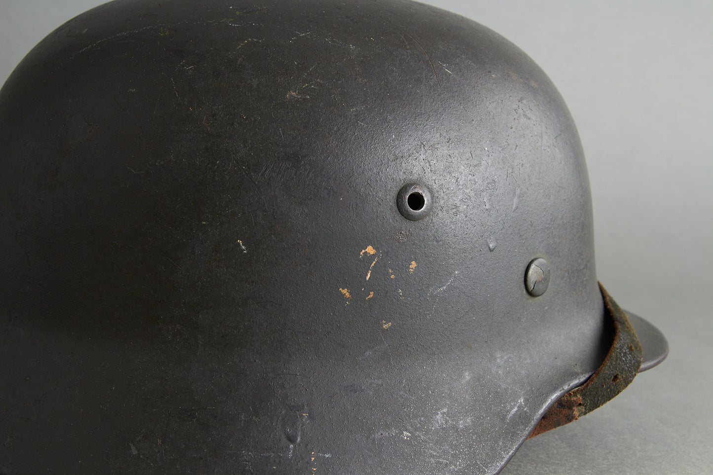 Wehrmacht M35 Single Decal Helmet. Original.