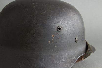 Wehrmacht M35 Single Decal Helmet. Original.