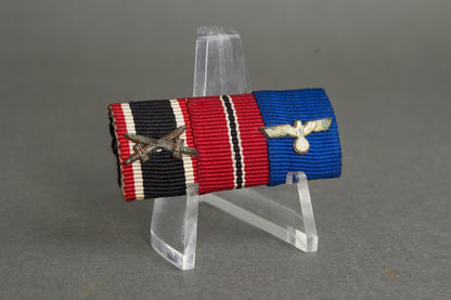 3-Place Ribbon Bar. Original.