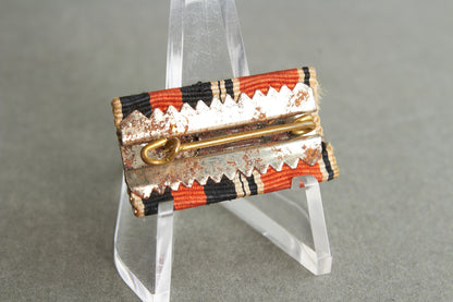 2-Place Ribbon Bar. Original.