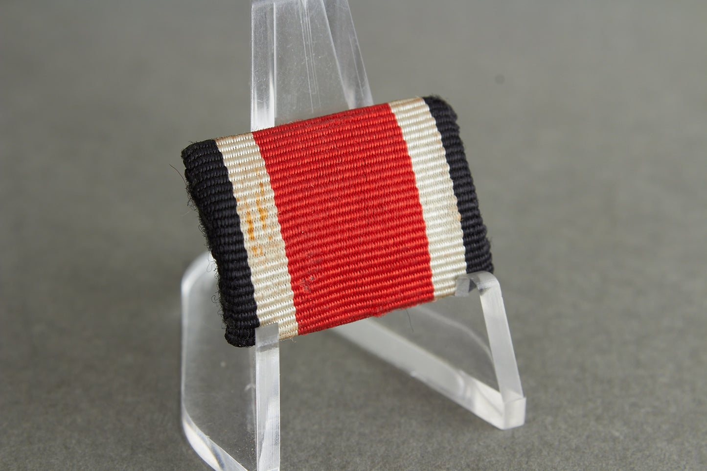 Iron Cross "Eisernes Kreuz" 2. Class. Single Ribbon Bar. Original.