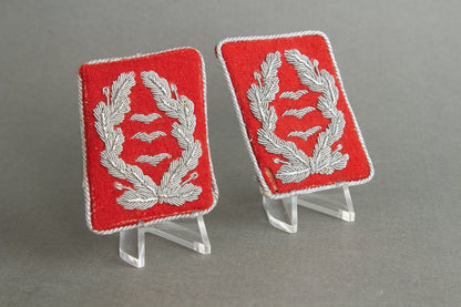 Luftwaffe "Flak" Officer Collar Tabs. Matching Pair. Original.