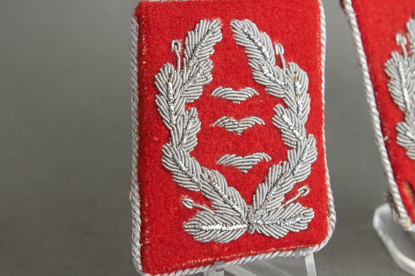 Luftwaffe "Flak" Officer Collar Tabs. Matching Pair. Original.
