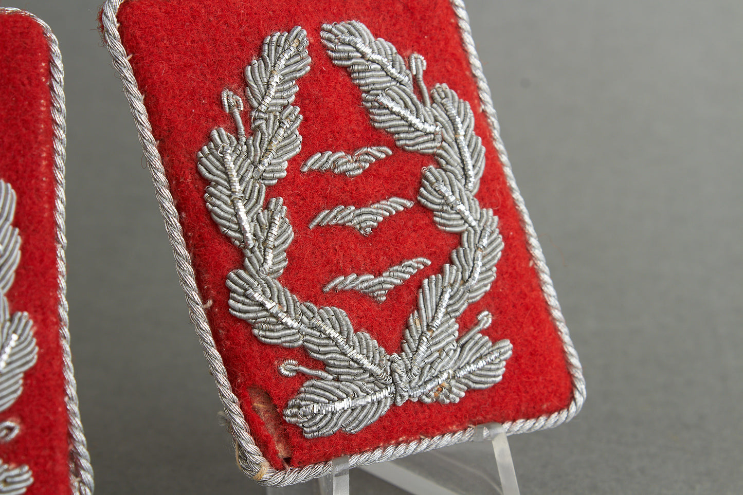 Luftwaffe "Flak" Officer Collar Tabs. Matching Pair. Original.