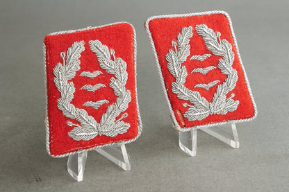 Luftwaffe "Flak" Officer Collar Tabs. Matching Pair. Original.