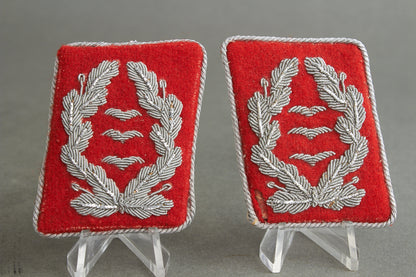 Luftwaffe "Flak" Officer Collar Tabs. Matching Pair. Original.