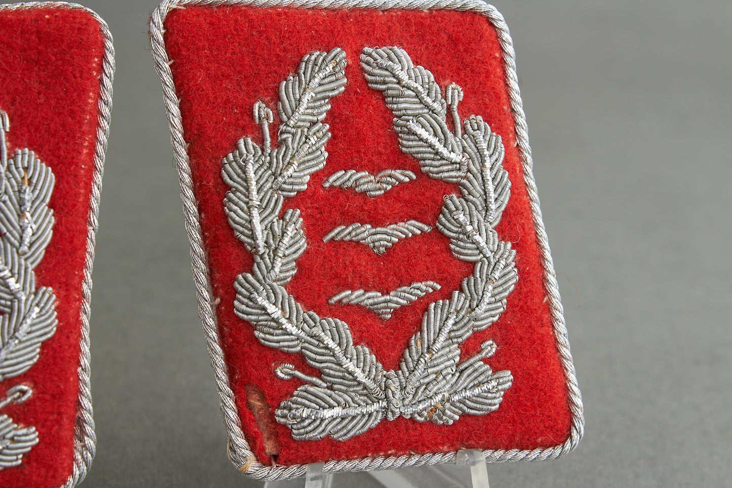 Luftwaffe "Flak" Officer Collar Tabs. Matching Pair. Original.