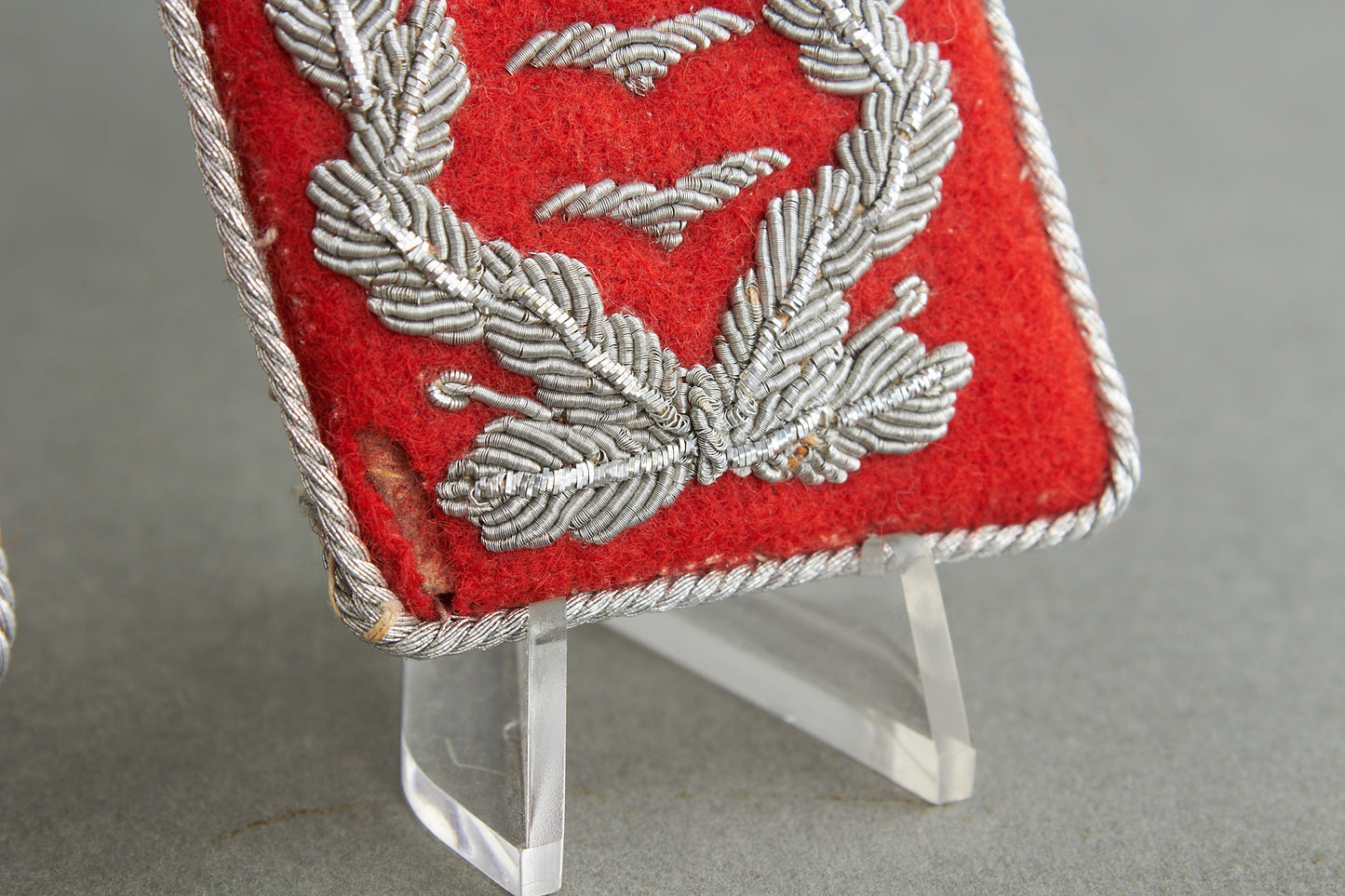 Luftwaffe "Flak" Officer Collar Tabs. Matching Pair. Original.