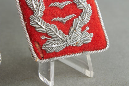 Luftwaffe "Flak" Officer Collar Tabs. Matching Pair. Original.
