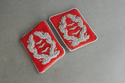 Luftwaffe "Flak" Officer Collar Tabs. Matching Pair. Original.