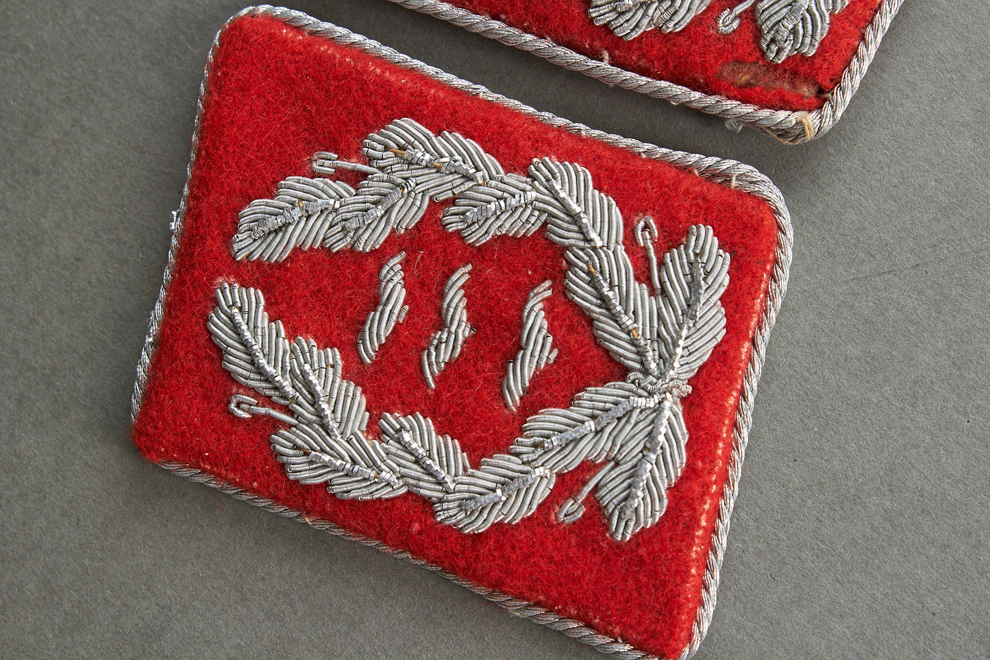Luftwaffe "Flak" Officer Collar Tabs. Matching Pair. Original.
