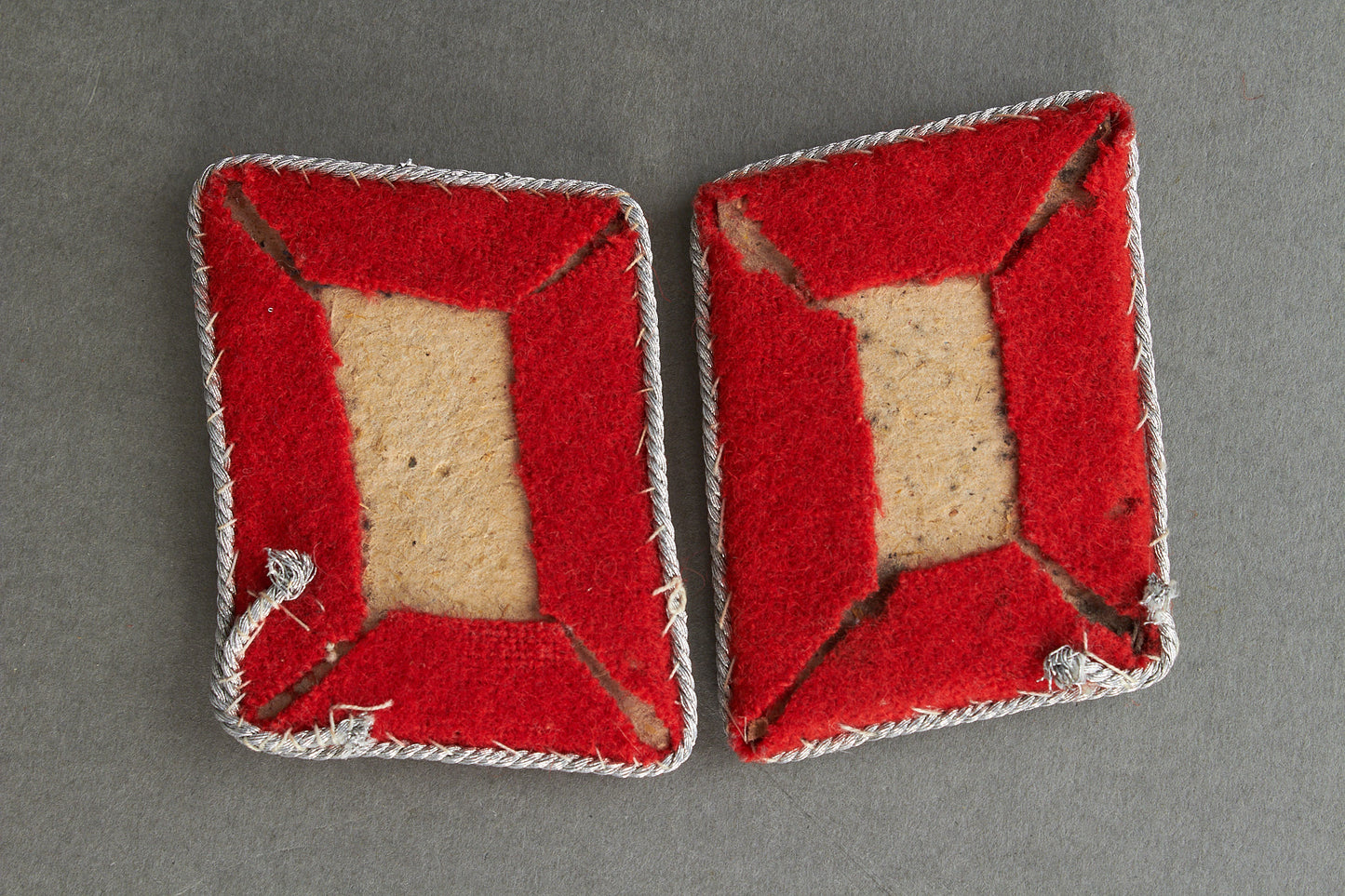 Luftwaffe "Flak" Officer Collar Tabs. Matching Pair. Original.