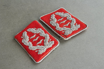 Luftwaffe "Flak" Officer Collar Tabs. Matching Pair. Original.