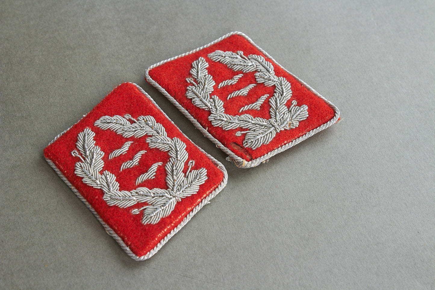 Luftwaffe "Flak" Officer Collar Tabs. Matching Pair. Original.