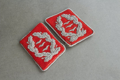Luftwaffe "Flak" Officer Collar Tabs. Matching Pair. Original.