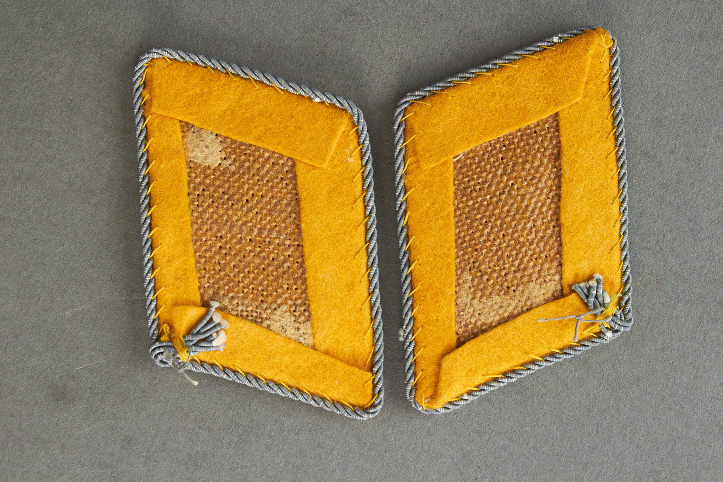 Luftwaffe "Flieger" Officer Collar Tabs. Matching Pair. Original.