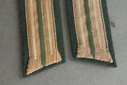 Wehrmacht "Infanterie" Collar Tabs. Matching pair. Original.