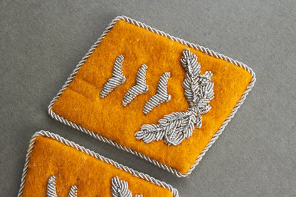 Luftwaffe "Flieger" Officer Collar Tabs. Matching Pair. Original.