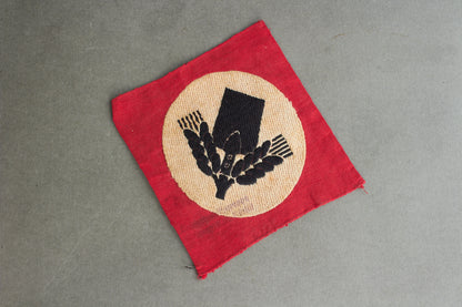 RAD "Reichsarbeitsdienst" Sleeve insignia. Original.