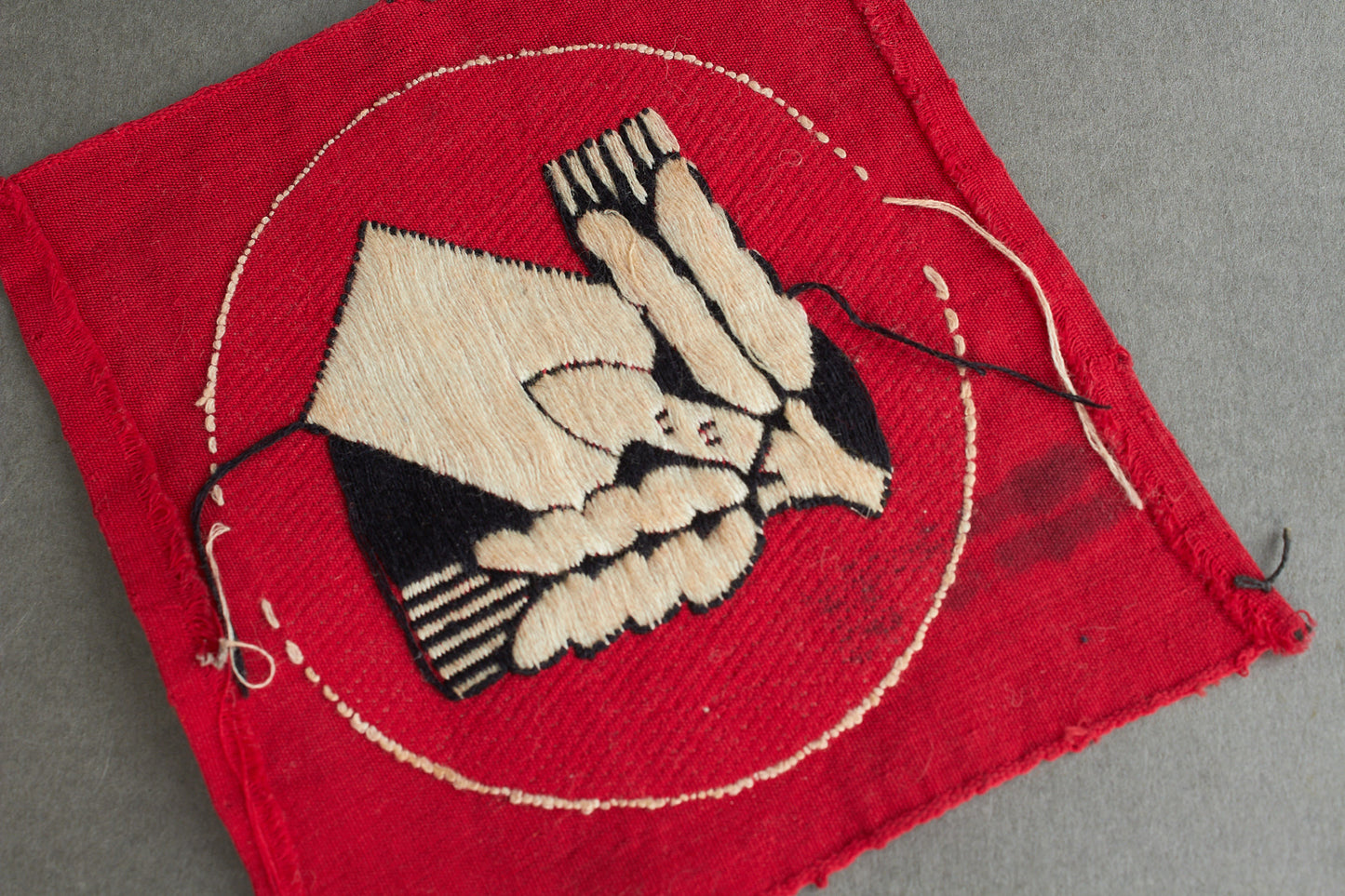 RAD "Reichsarbeitsdienst" Sleeve insignia. Original.