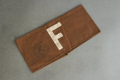 Kriegsmarine/Küstenartillerie "Funker" Telephone Operator Armband. Kriegsmarine marked. Rare. Original.