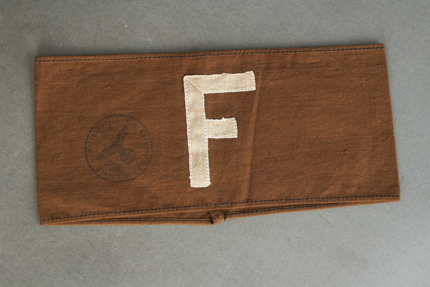 Kriegsmarine/Küstenartillerie "Funker" Telephone Operator Armband. Kriegsmarine marked. Rare. Original.