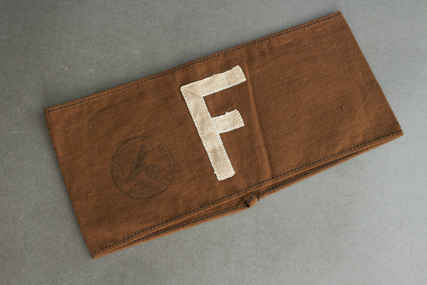Kriegsmarine/Küstenartillerie "Funker" Telephone Operator Armband. Kriegsmarine marked. Rare. Original.