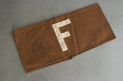 Kriegsmarine/Küstenartillerie "Funker" Telephone Operator Armband. Kriegsmarine marked. Rare. Original.