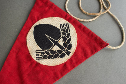 Reichsarbeitsdienst (RAD) Pennant. Original.