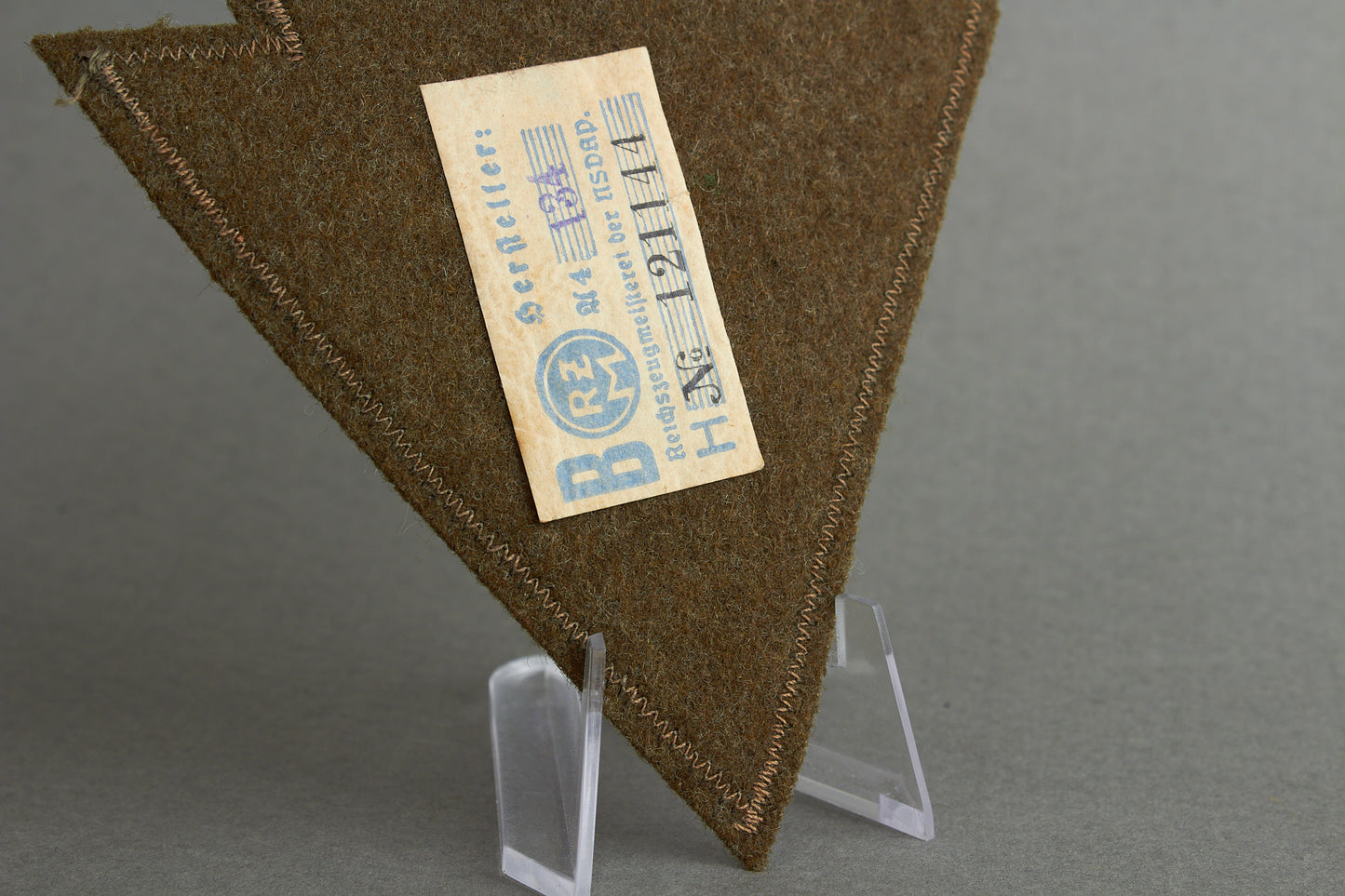 NSKK "Armwinkel" Rank. With RZM Paper tag. Original.