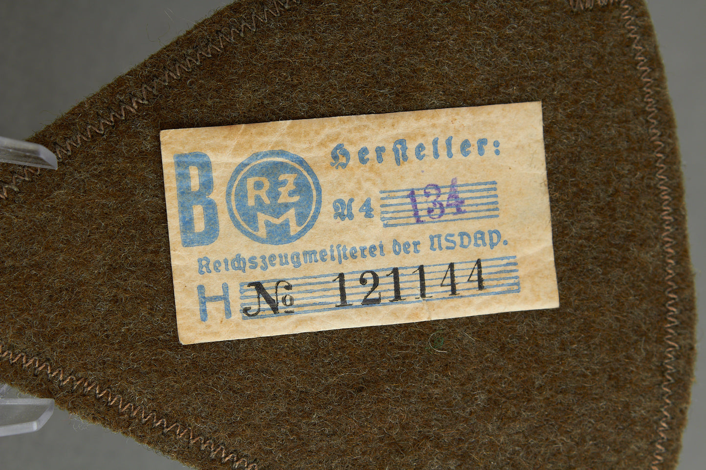 NSKK "Armwinkel" Rank. With RZM Paper tag. Original.