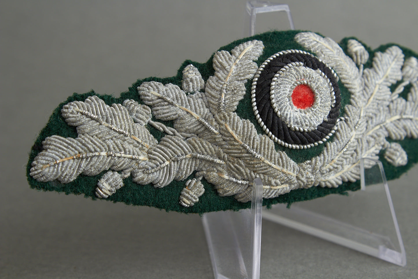 Reichsforstdienst Officer Visor Cap Cocarde. Original.