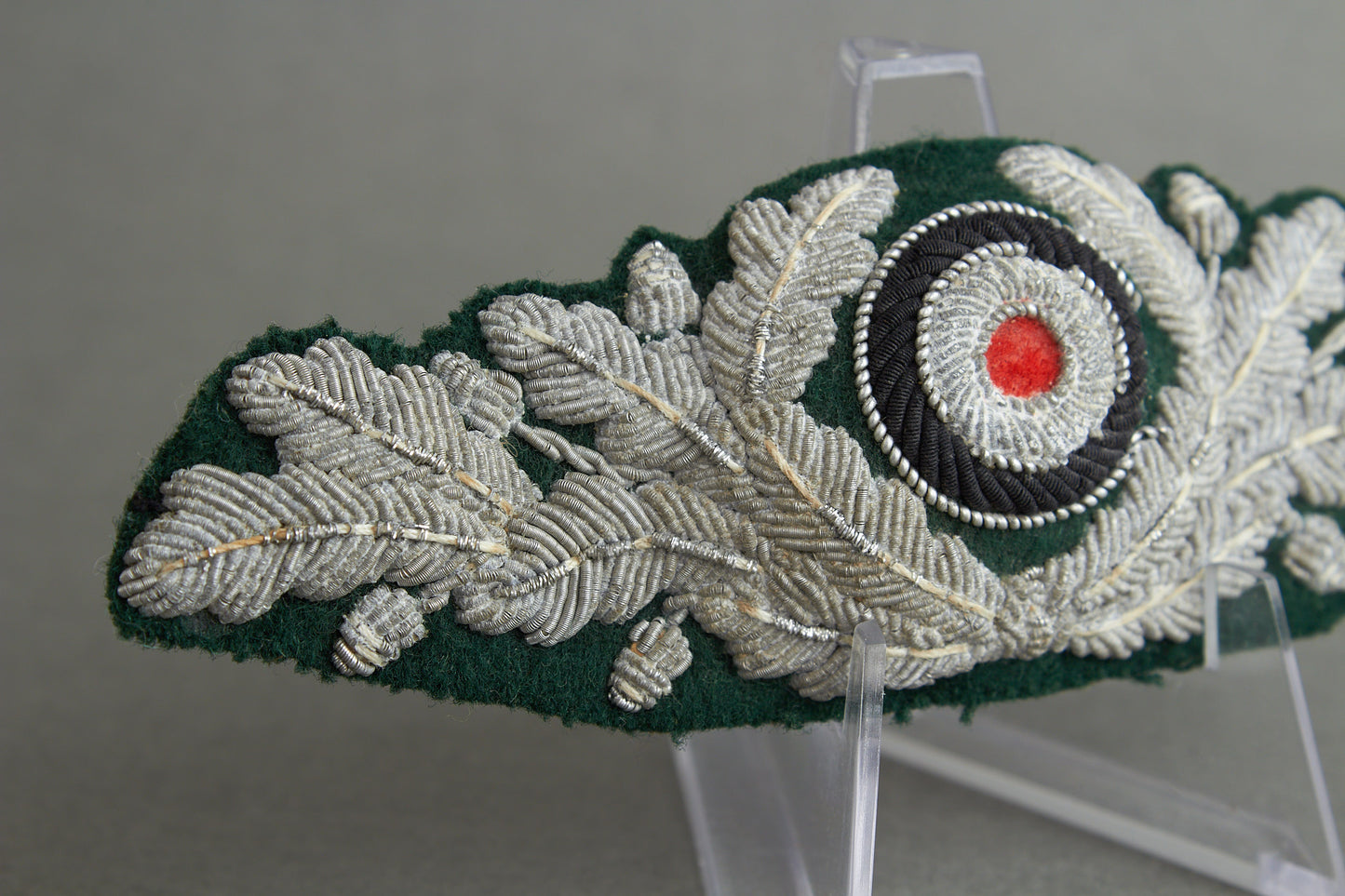 Reichsforstdienst Officer Visor Cap Cocarde. Original.