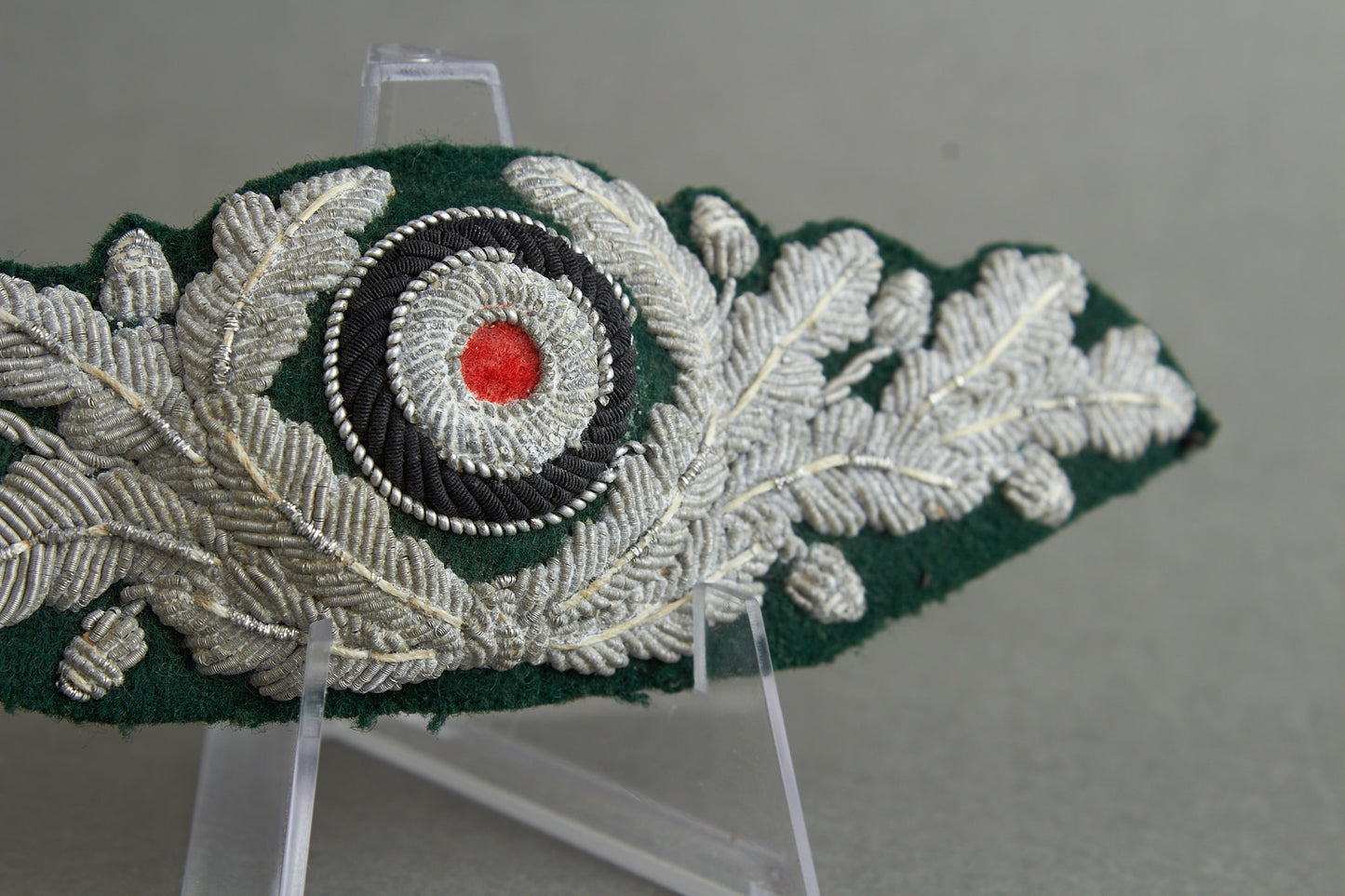 Reichsforstdienst Officer Visor Cap Cocarde. Original.