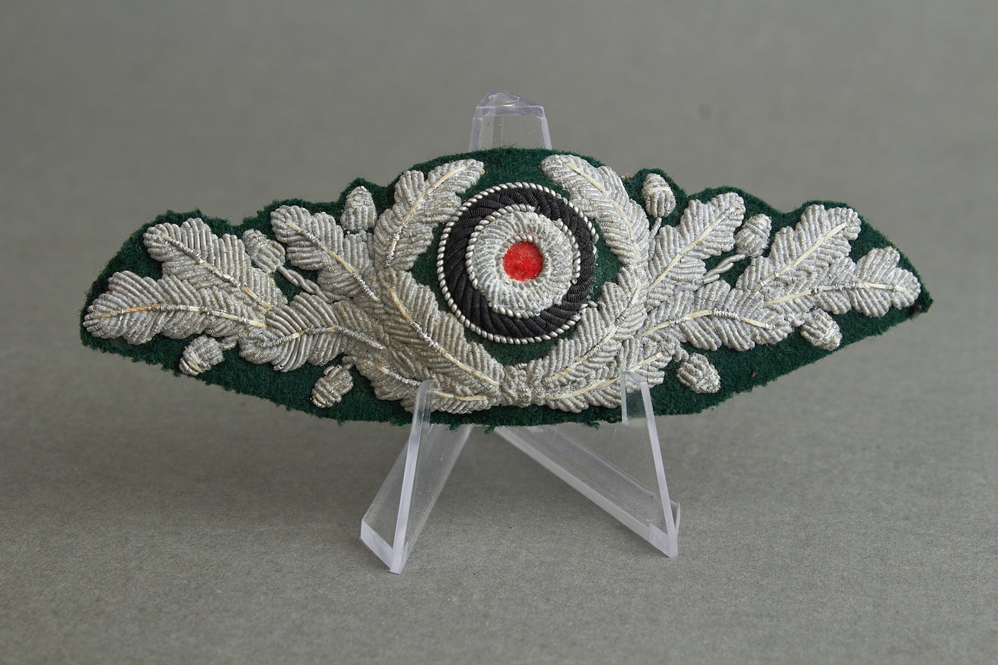 Reichsforstdienst Officer Visor Cap Cocarde. Original.