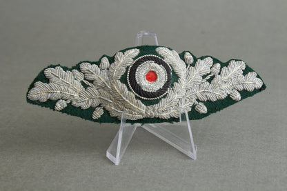 Reichsforstdienst Officer Visor Cap Cocarde. Original.