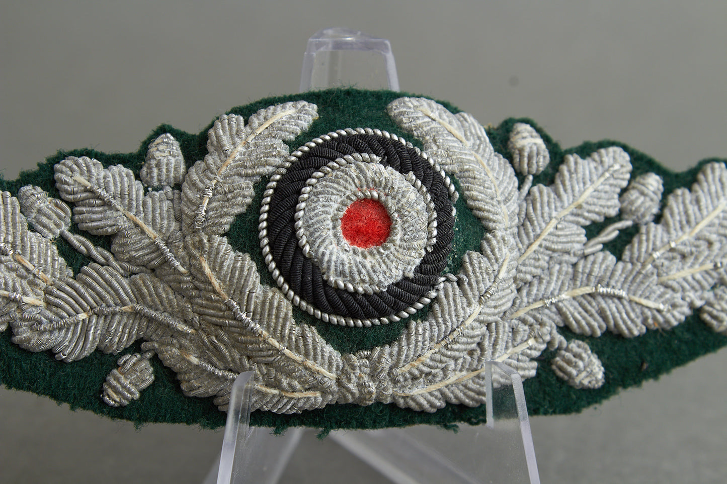 Reichsforstdienst Officer Visor Cap Cocarde. Original.