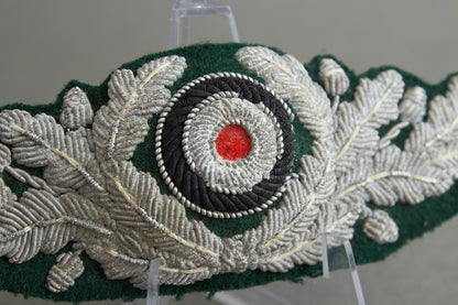 Reichsforstdienst Officer Visor Cap Cocarde. Original.