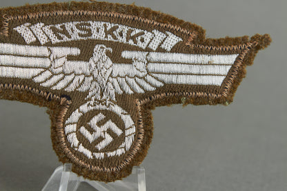 NSKK "Ärmeladler" For the "Braunhemd". With RZM Paper tag. Original.