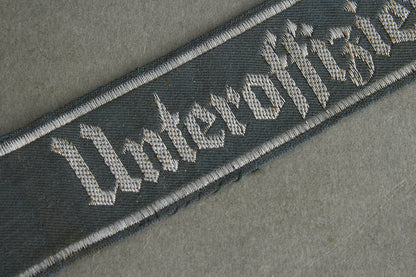RESERVED Wehrmacht "Unteroffiziervorschule" Cufftitle. Original.