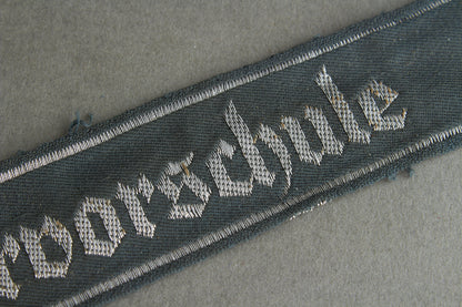 RESERVED Wehrmacht "Unteroffiziervorschule" Cufftitle. Original.
