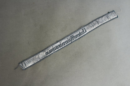 RESERVED Wehrmacht "Unteroffiziervorschule" Cufftitle. Original.