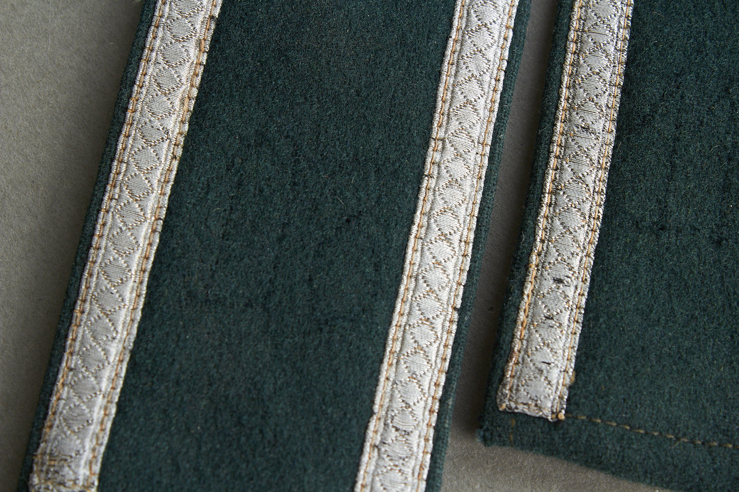 Early Wehrmacht "Infanterie" Shoulder Boards. "Slip on". Matching pair. Original.