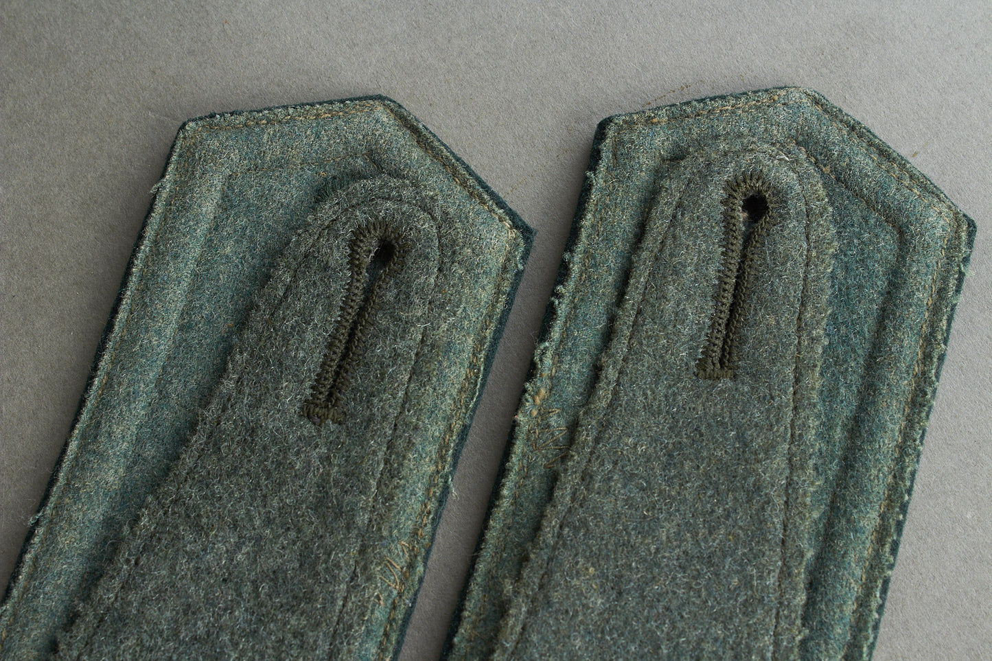 Early Wehrmacht "Infanterie" Shoulder Boards. "Slip on". Matching pair. Original.