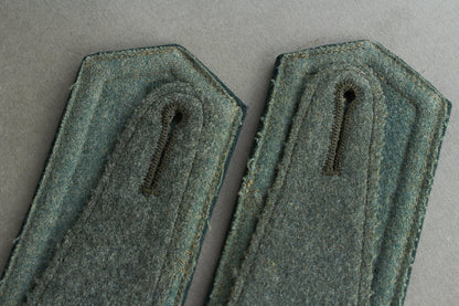 Early Wehrmacht "Infanterie" Shoulder Boards. "Slip on". Matching pair. Original.
