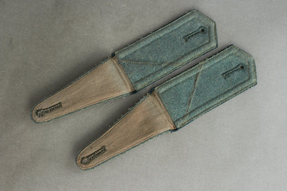 Early Wehrmacht "Infanterie" Shoulder Boards. "Slip on". Matching pair. Original.