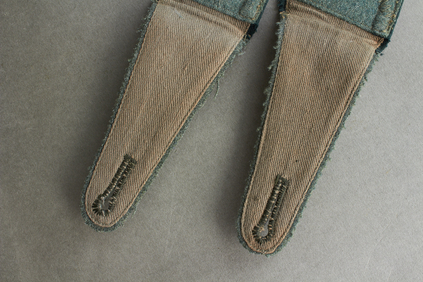 Early Wehrmacht "Infanterie" Shoulder Boards. "Slip on". Matching pair. Original.