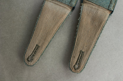 Early Wehrmacht "Infanterie" Shoulder Boards. "Slip on". Matching pair. Original.
