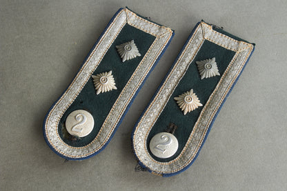 Wehrmacht "Sanitäter" Shoulder Boards. "Slip on". Matching pair. Original.